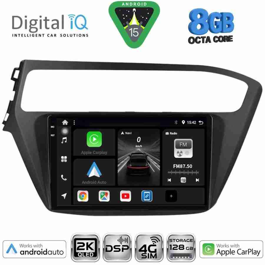DIGITAL IQ BXF 11230_CPAA (9inc) MULTIMEDIA TABLET for HYUNDAI i20 mod. 2018-2021