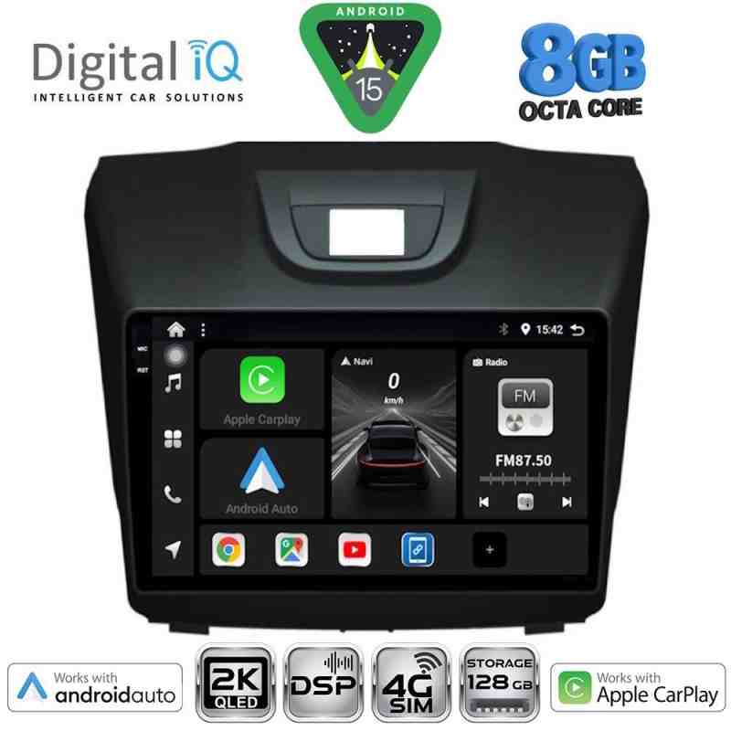 DIGITAL IQ BXF 11255_CPAA (9inc) MULTIMEDIA TABLET for ISUZU DMAX mod. 2012-2020