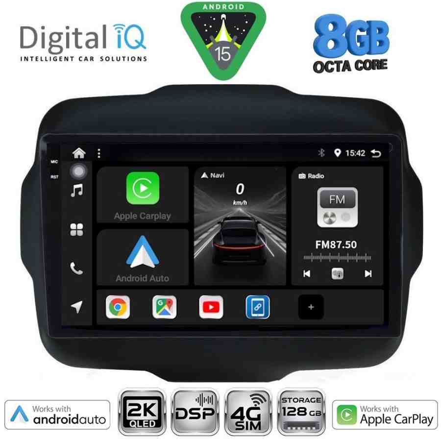 DIGITAL IQ BXF 11290_CPAA (9inc) MULTIMEDIA TABLET for JEEP RENEGADE  mod. 2014>