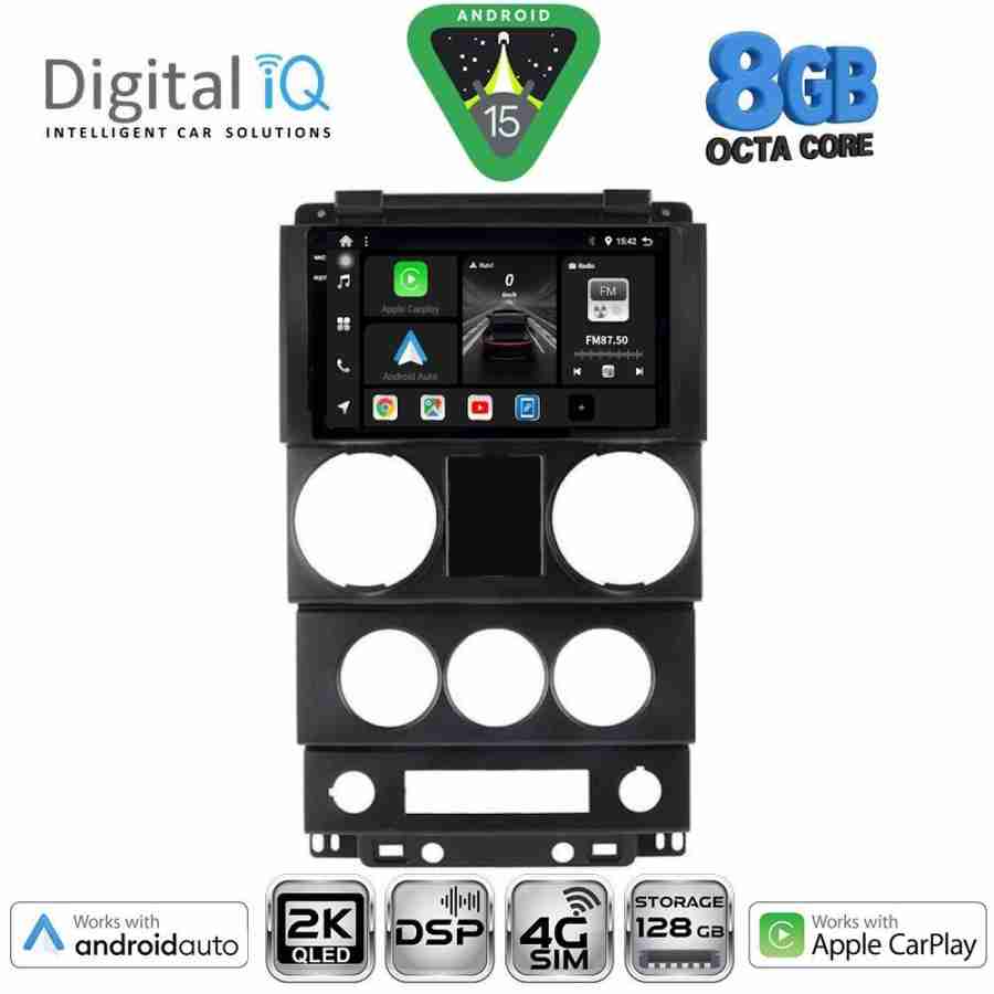 DIGITAL IQ BXF 11292_CPAA (9inc) MULTIMEDIA TABLET for JEEP WRANGLER  mod. 2006-2011