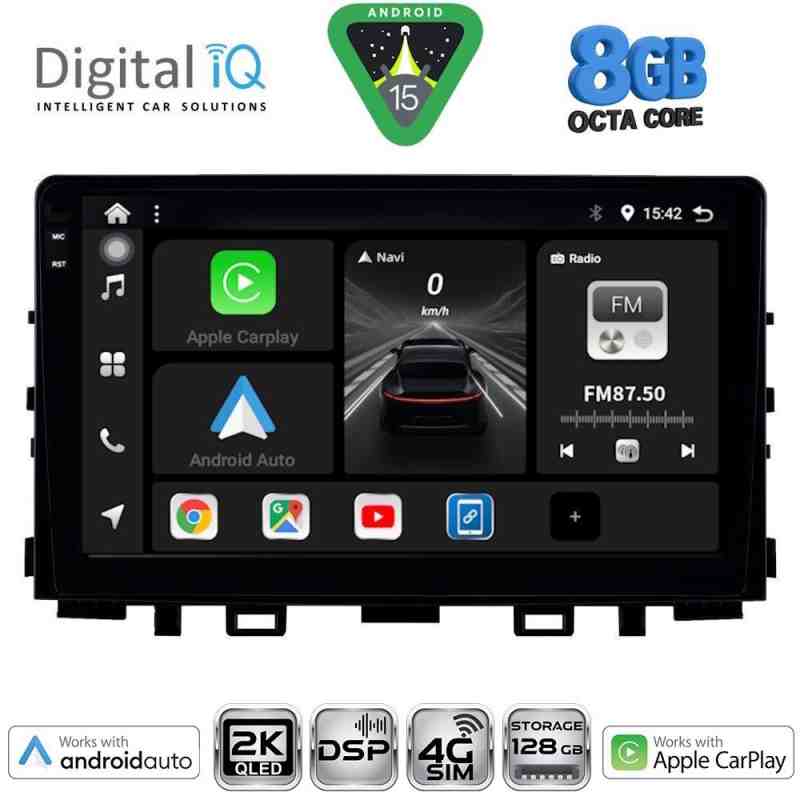 DIGITAL IQ BXF 11316_CPAA (9inc) MULTIMEDIA TABLET for KIA RIO mod. 2018-2026 – STONIC mod. 2017-2026