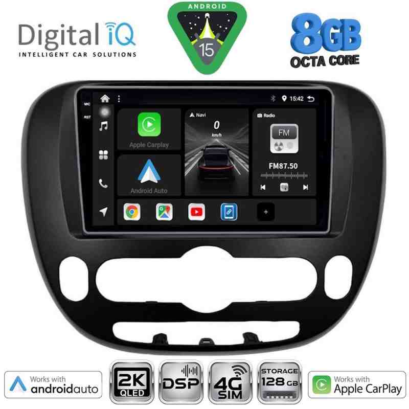 DIGITAL IQ BXF 11321_CPAA (9inc) MULTIMEDIA TABLET for KIA SOUL mod. 2014-2025