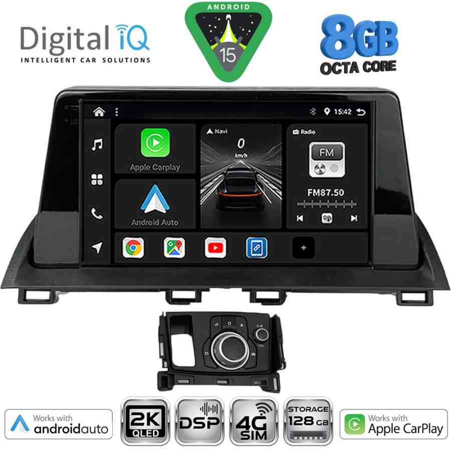 DIGITAL IQ BXF 11386_CPAA (9inc) MULTIMEDIA TABLET for MAZDA  CX4 mod. 2016-2025