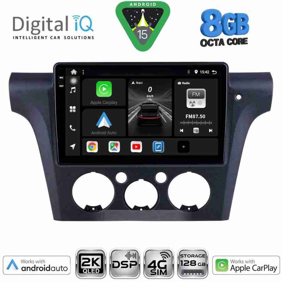 DIGITAL IQ BXF 11441_CPAA CLIMA (10inc) MULTIMEDIA TABLET for MITSUBISHI OUTLANDER mod. 2001-2005 with CLIMA