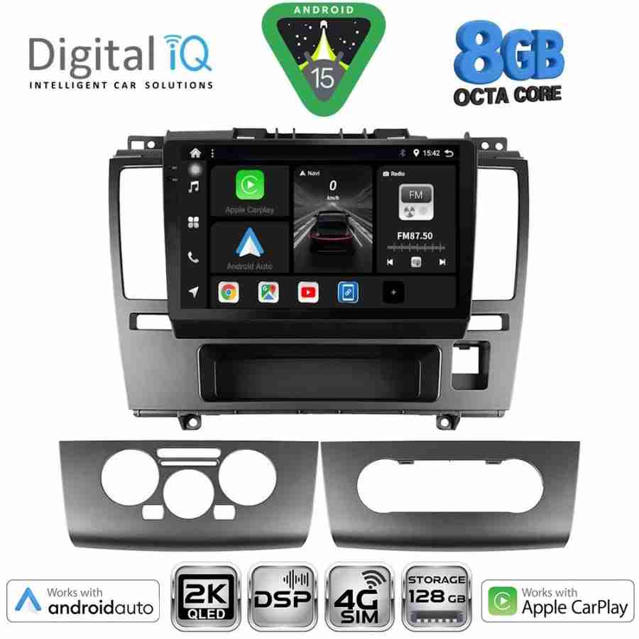 DIGITAL IQ BXF 11465_CPAA (9inc) MULTIMEDIA TABLET for NISSAN TIDA mod. 2004-2013