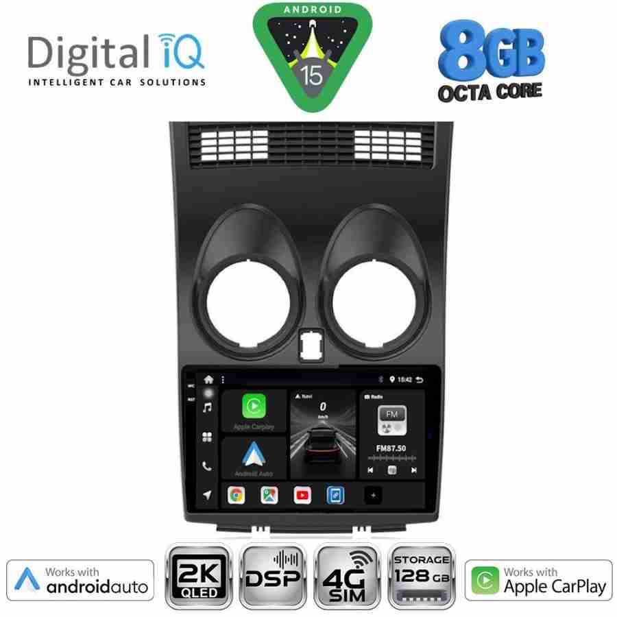 DIGITAL IQ BXF 11466_CPAA (9inc) MULTIMEDIA TABLET for NISSAN QASHQAI mod. 2007-2014