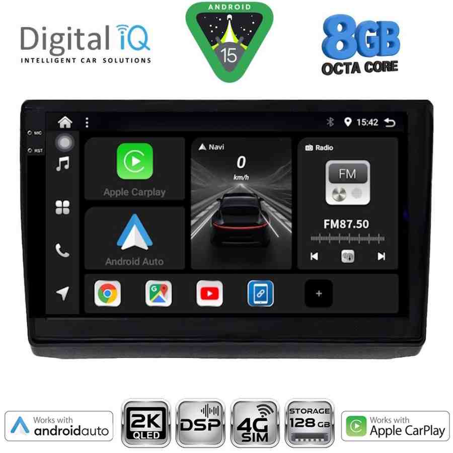 DIGITAL IQ BXF 11558_CPAA (10inc) MULTIMEDIA TABLET for OPEL VIVARO – RENAULT TRAFIC - NISSAN PRIMASTAR mod. 2004-2015