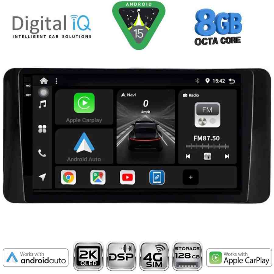 DIGITAL IQ BXF 11778_CPAA (10inc) MULTIMEDIA TABLET for TOYOTA LAND CRUISER LC300 mod. 2023-2026