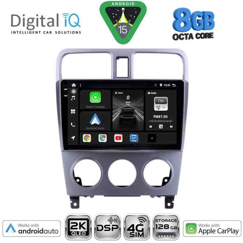DIGITAL IQ BXF 11661_CPAA (9inc) MULTIMEDIA TABLET for SUBARU FORESTER  mod. 2002-2008