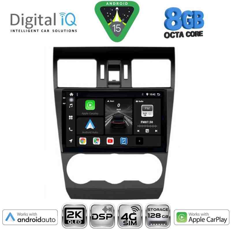 DIGITAL IQ BXF 11663_CPAA (9inc) MULTIMEDIA TABLET for SUBARU FORESTER - IMPREZA - XV mod. 2013-2019