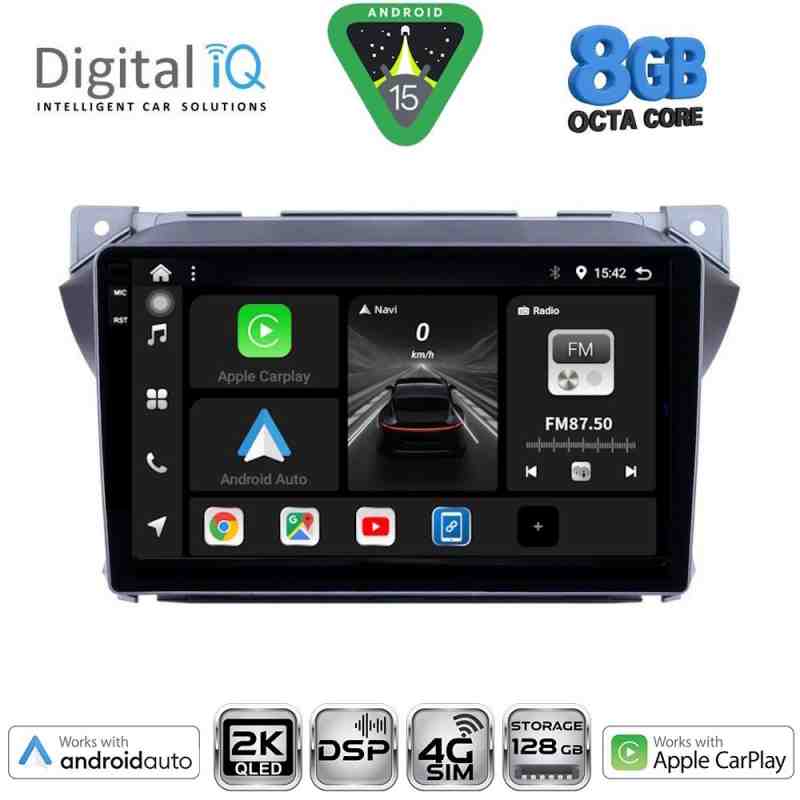 DIGITAL IQ BXF 11670_CPAA (9inc) MULTIMEDIA TABLET for SUZUKI ALTO - NISSAN PIXO mod. 2009-2014