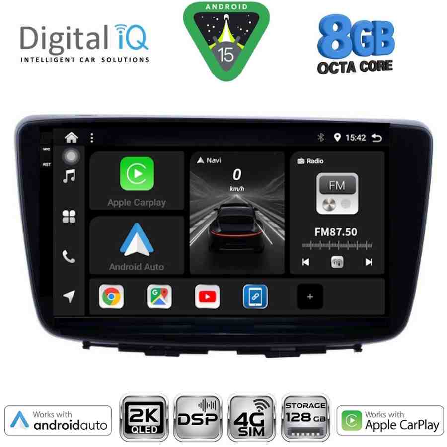 DIGITAL IQ BXF 11672_CPAA (9inc) MULTIMEDIA TABLET for SUZUKI BALENO mod. 2016-2022