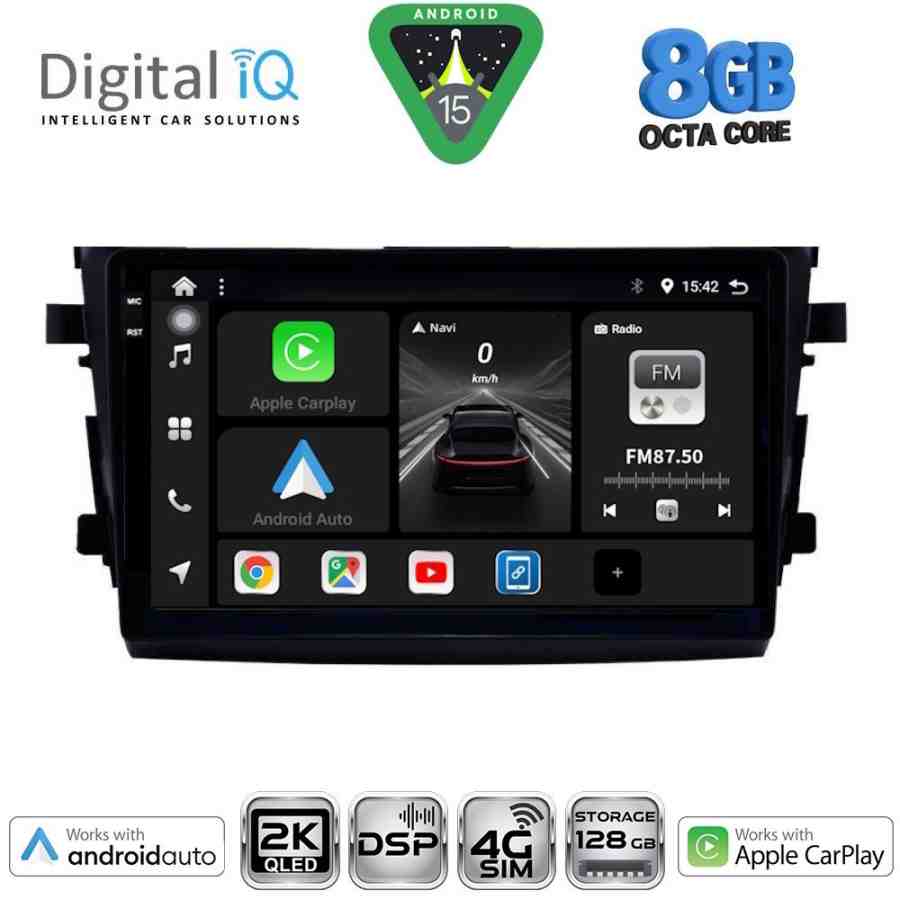 DIGITAL IQ BXF 11674_CPAA (9inc) MULTIMEDIA TABLET for SUZUKI CELERIO mod. 2015-2021