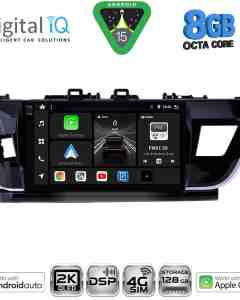 DIGITAL IQ BXF 11714BIG_CPAA (10inc) MULTIMEDIA TABLET for TOYOTA COROLLA mod. 2013-2016