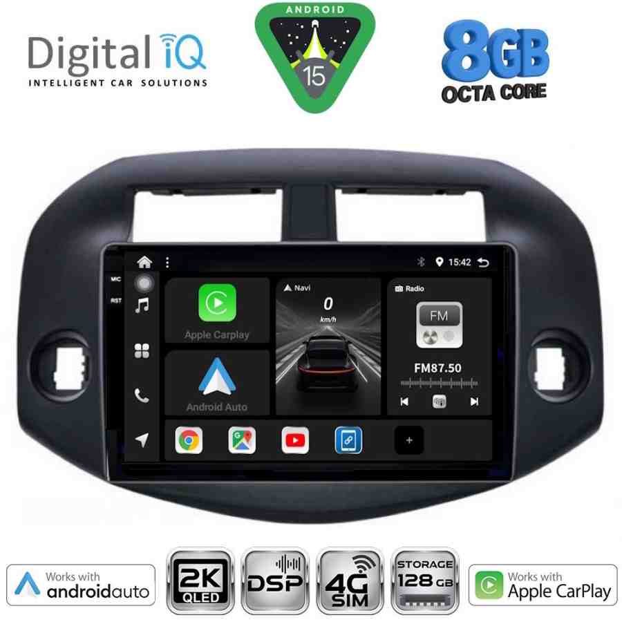 DIGITAL IQ BXF 11732_CPAA (10inc) MULTIMEDIA TABLET for TOYOTA RAV 4 mod. 2006-2012