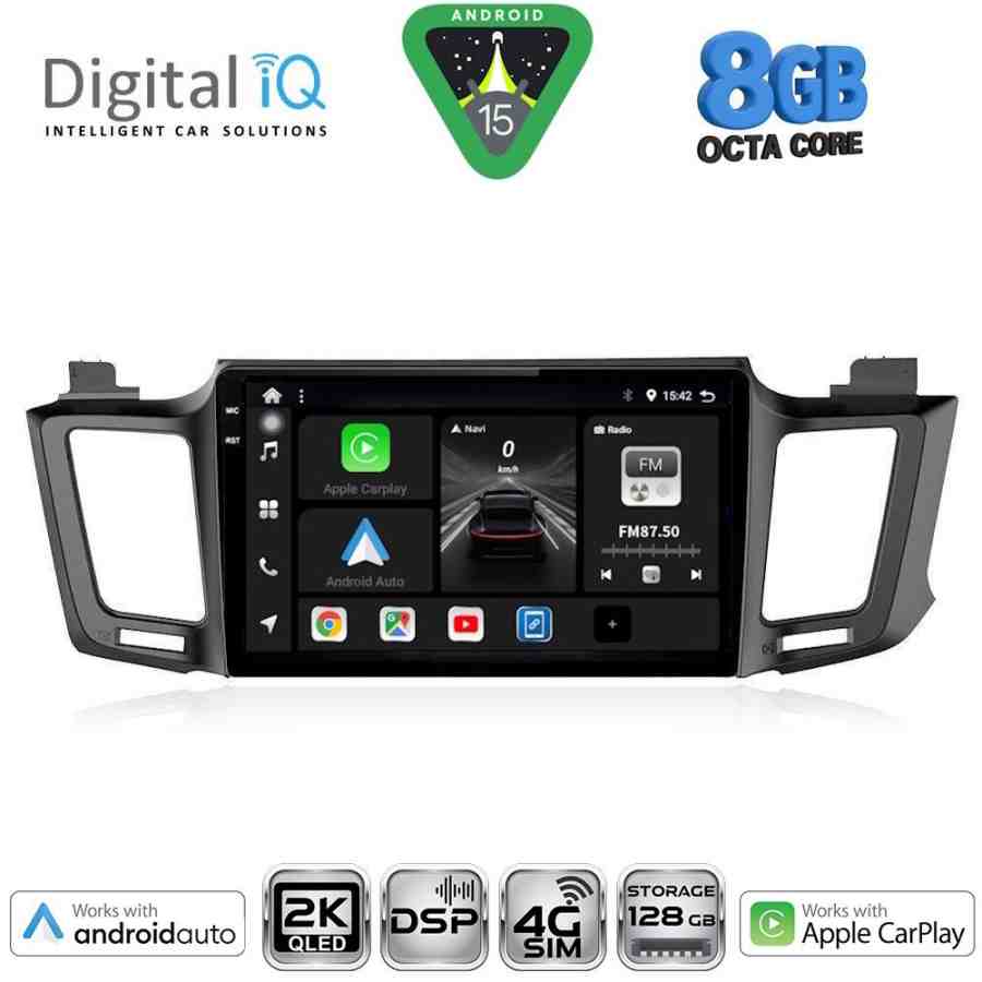 DIGITAL IQ BXF 11733_CPAA (10inc) MULTIMEDIA TABLET for TOYOTA RAV 4 mod. 2013-2019