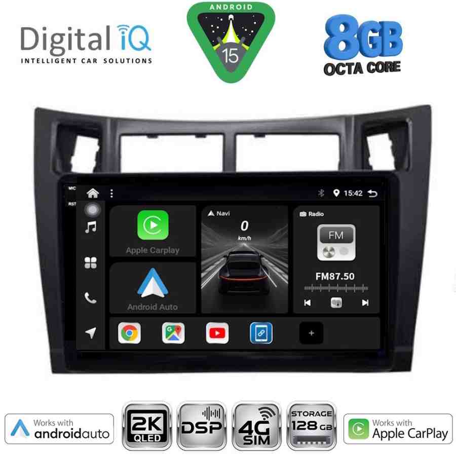 DIGITAL IQ BXF 11736_CPAA (9inc) MULTIMEDIA TABLET for TOYOTA YARIS mod. 2006-2011