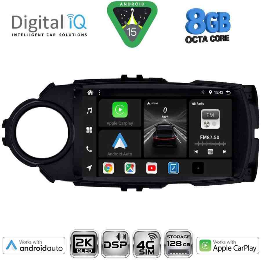 DIGITAL IQ BXF 11737FL_CPAA (9inc) MULTIMEDIA TABLET for TOYOTA YARIS mod. 2015-2020