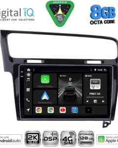 DIGITAL IQ BXF 11747BL_CPAA (10inc) MULTIMEDIA TABLET for VW GOLF 7 mod. 2013-2020