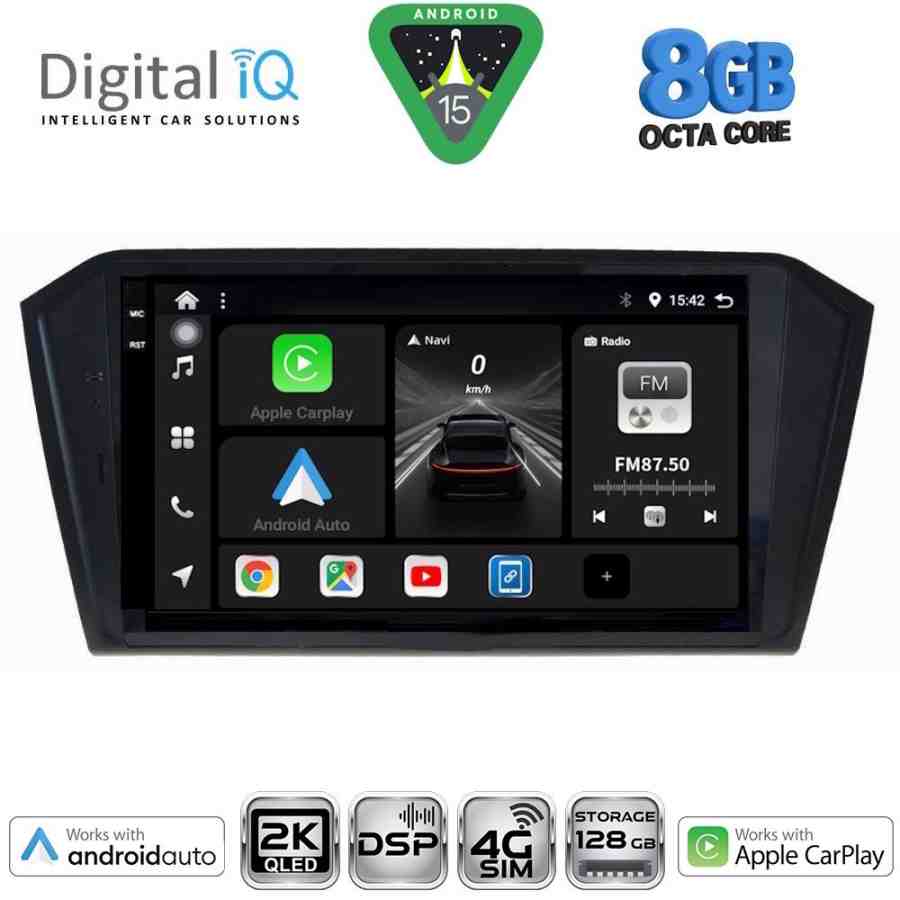 DIGITAL IQ BXF 11750_CPAA (10inc) MULTIMEDIA TABLET for VW PASSAT mod. 2016-2023