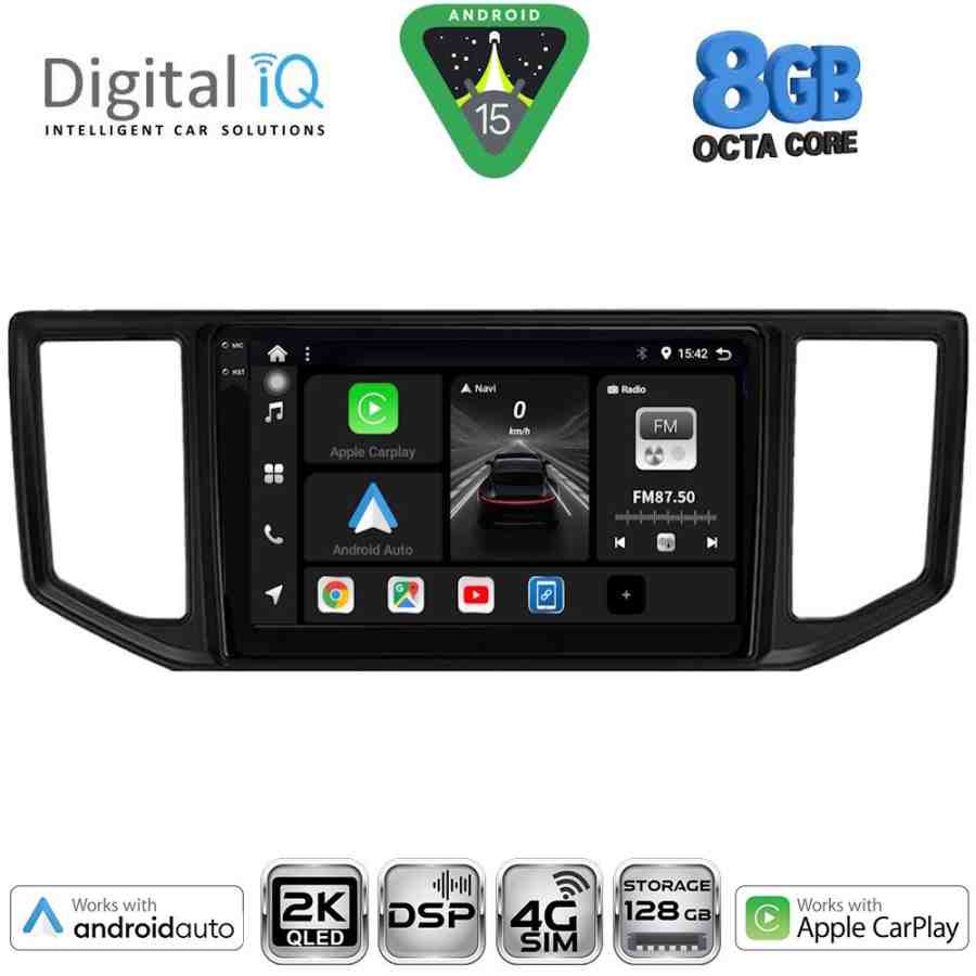 DIGITAL IQ BXF 11753_CPAA (10inc) MULTIMEDIA TABLET for VW CRAFTER mod. 2017-2026