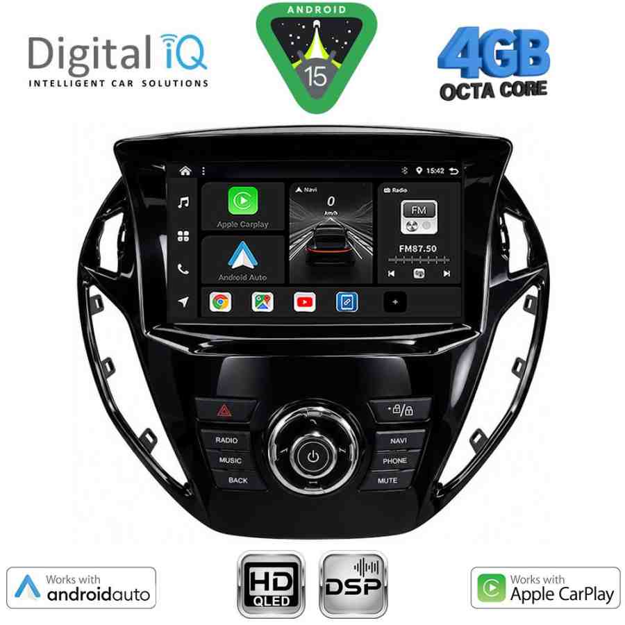 DIGITAL IQ BXF 16150_CPAA (9inc) MULTIMEDIA TABLET for FORD B-MAX mod. 2012-2017