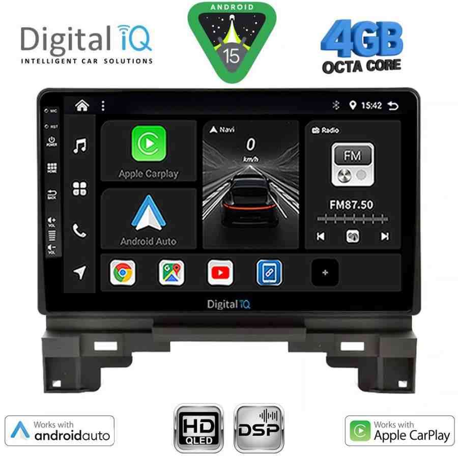 DIGITAL IQ BXF 16202B_CPAA (10inc) MULTIMEDIA TABLET for HONDA HRV mod. 202B1-202B6