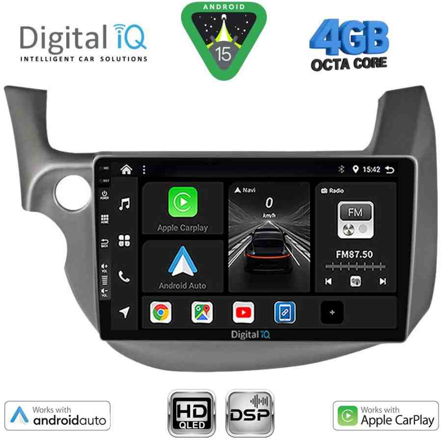 DIGITAL IQ BXF 16211_CPAA (10inc) MULTIMEDIA TABLET for HONDA JAZZ mod. 2008-2012