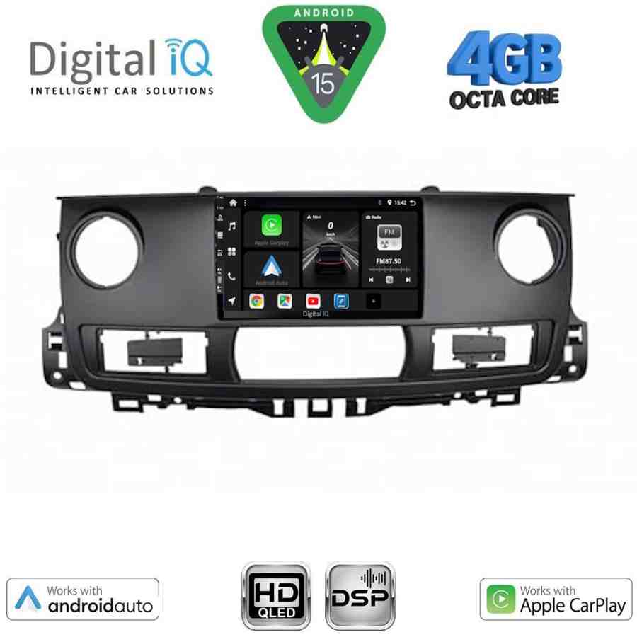 DIGITAL IQ BXF 16554_CPAA (9inc) MULTIMEDIA TABLET for RENAULT MASTER mod. 2003-2010