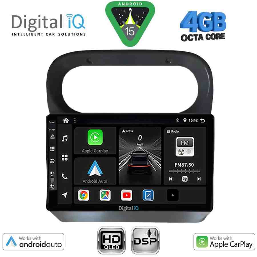 DIGITAL IQ BXF 16559_CPAA (9inc) MULTIMEDIA TABLET for RENAULT TWINGO mod. 2007-2014