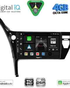 DIGITAL IQ BXF 16703B_CPAA (10inc) MULTIMEDIA TABLET for TOYOTA AURIS mod. 2015-2021