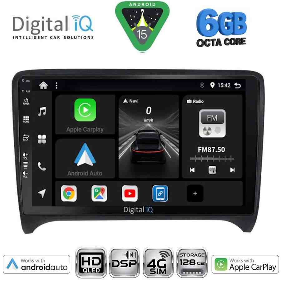 DIGITAL IQ BXF 17009_CPAA (9inc) MULTIMEDIA TABLET for AUDI TT mod. 2007-2015
