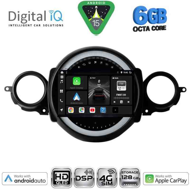 DIGITAL IQ BXF 17064_CPAA (9inc) MULTIMEDIA TABLET for MINI COOPER (R56-R57) mod. 2006-2014 - CLUBMAN (R55) mod. 2007-2014