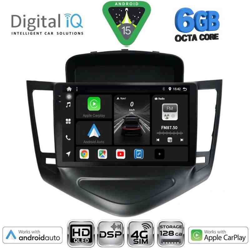 DIGITAL IQ BXF 17076_CPAA (9inc) MULTIMEDIA TABLET for CHEVROLET CRUZE mod. 2008-2012