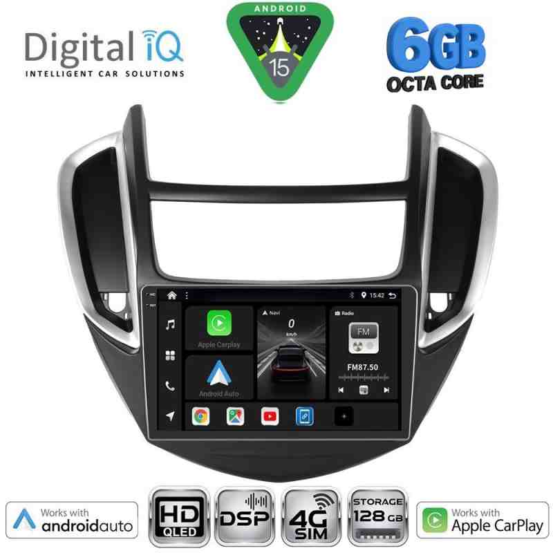 DIGITAL IQ BXF 17080_CPAA (9inc) MULTIMEDIA TABLET for CHEVROLET TRAX mod. 2014-2022