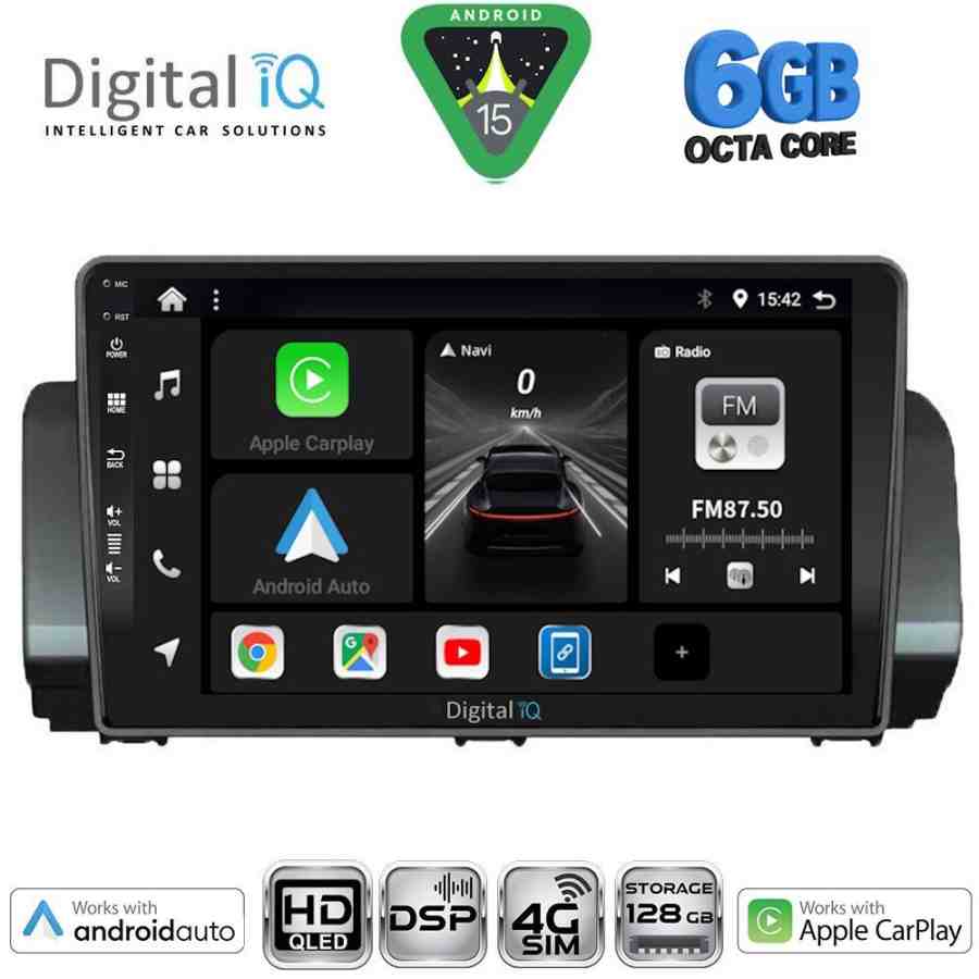 DIGITAL IQ BXF 17109_CPAA (10inc) MULTIMEDIA TABLET for DACIA LOGAN - SANDERO - JOGGER mod. 2020-2026