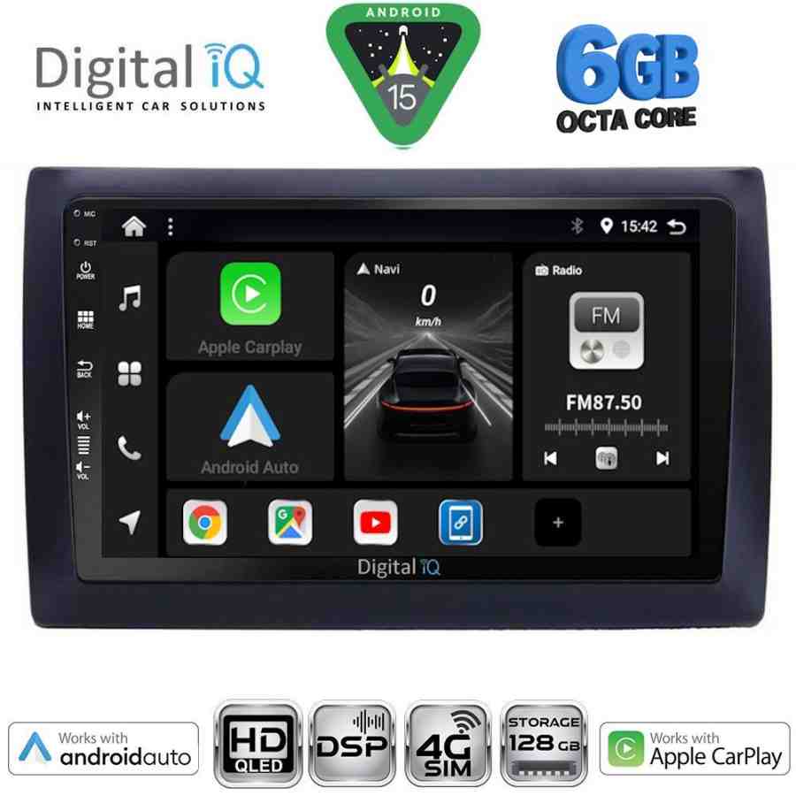 DIGITAL IQ BXF 17145_CPAA (9inc) MULTIMEDIA TABLET for FIAT STILO mod. 2001-2007