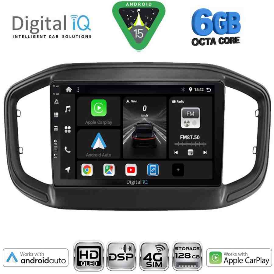 DIGITAL IQ BXF 17147_CPAA (9inc) MULTIMEDIA TABLET for FIAT STRADA mod. 2020-2026