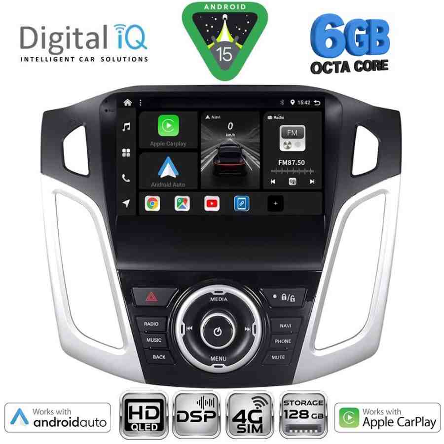 DIGITAL IQ BXF 17157_CPAA (9inc) MULTIMEDIA TABLET for FORD FOCUS mod. 2011-2018