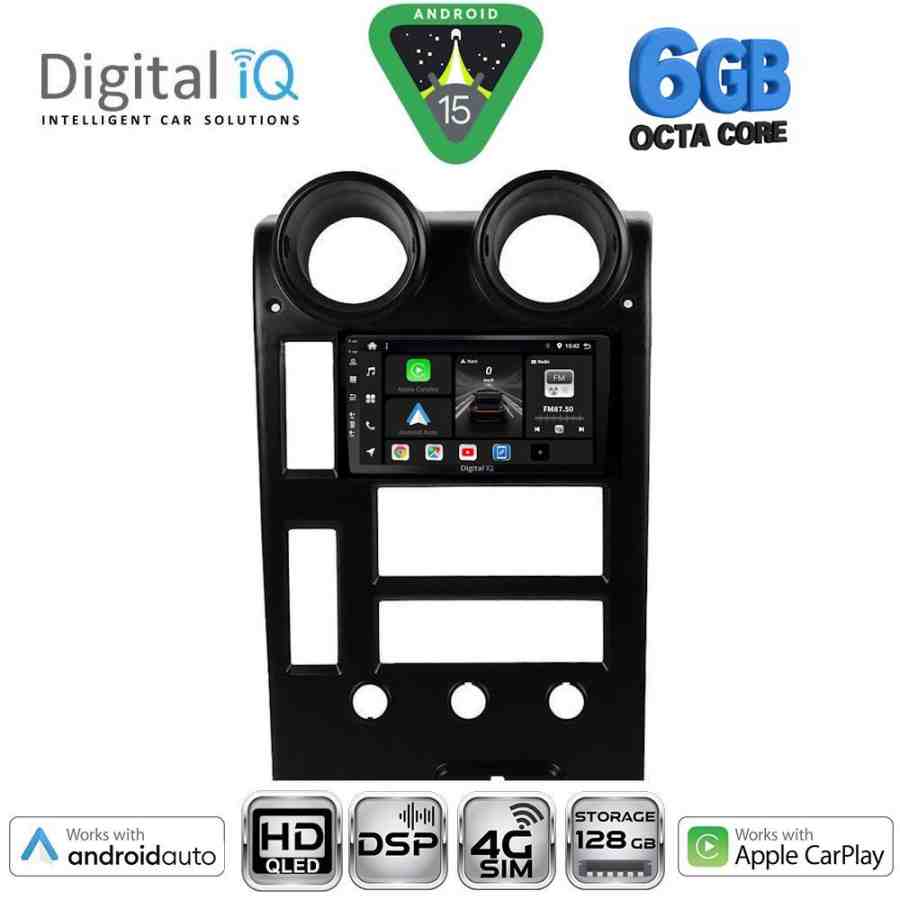 DIGITAL IQ BXF 17215_CPAA (9inc) MULTIMEDIA TABLET for HUMMER H2 mod. 2001-2007