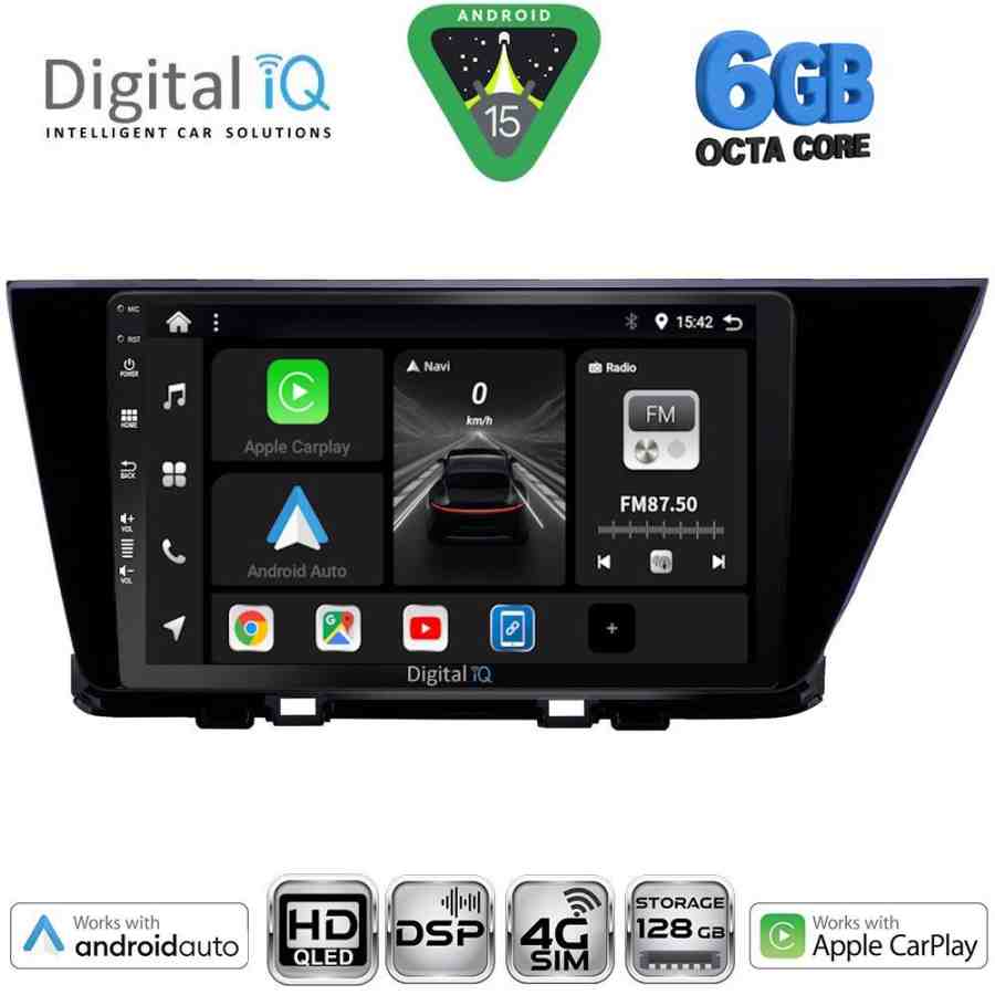 DIGITAL IQ BXF 17305_CPAA (9inc) MULTIMEDIA TABLET for KIA NIRO mod. 2017-2021