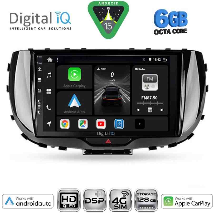 DIGITAL IQ BXF 17322_CPAA (9inc) MULTIMEDIA TABLET for KIA SOUL mod. 2019+
