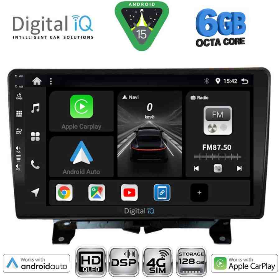 DIGITAL IQ BXF 17332_CPAA (9inc) MULTIMEDIA TABLET for LAND ROVER DISCOVERY 3 - RANGE ROVER SPORT mod. 2004-2009