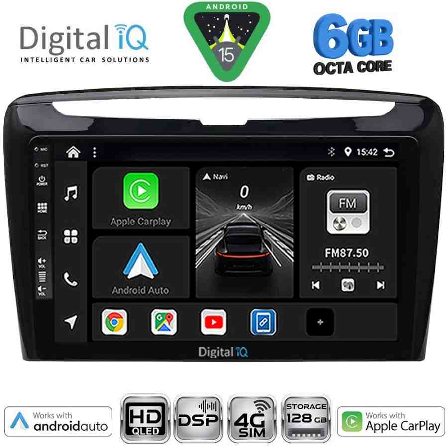 DIGITAL IQ BXF 17334_CPAA (9inc) MULTIMEDIA TABLET for LANCIA YPSILON mod. 2011+