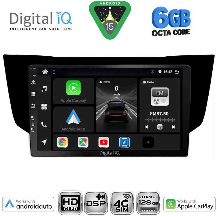 DIGITAL IQ BXF 17345BL_CPAA (9inc) MULTIMEDIA TABLET for LEXUS RX 300 – 400 mod. 2003-2008