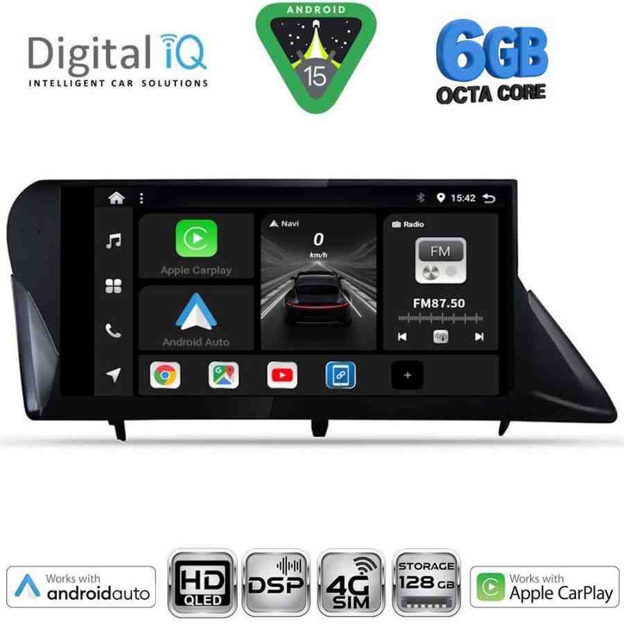 DIGITAL IQ BXF 17346_CPAA (9inc) MULTIMEDIA TABLET for LEXUS RX mod. 2009-2014