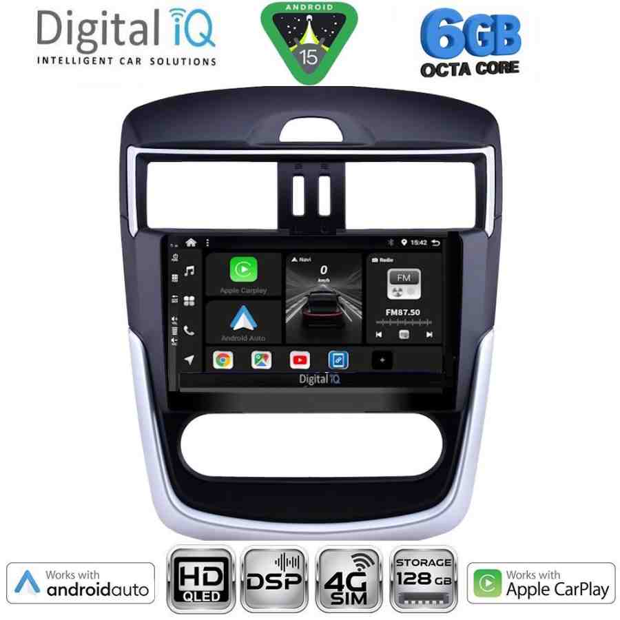 DIGITAL IQ BXF 17465CL_CPAA (10.1inc) MULTIMEDIA TABLET for NISSAN TIIDA mod. 2013-2023 with CLIMA