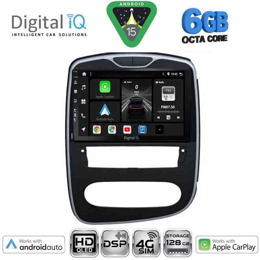 DIGITAL IQ BXF 17545_CPAA (10inc) MULTIMEDIA TABLET for RENAULT CLIO mod. 2016-2019