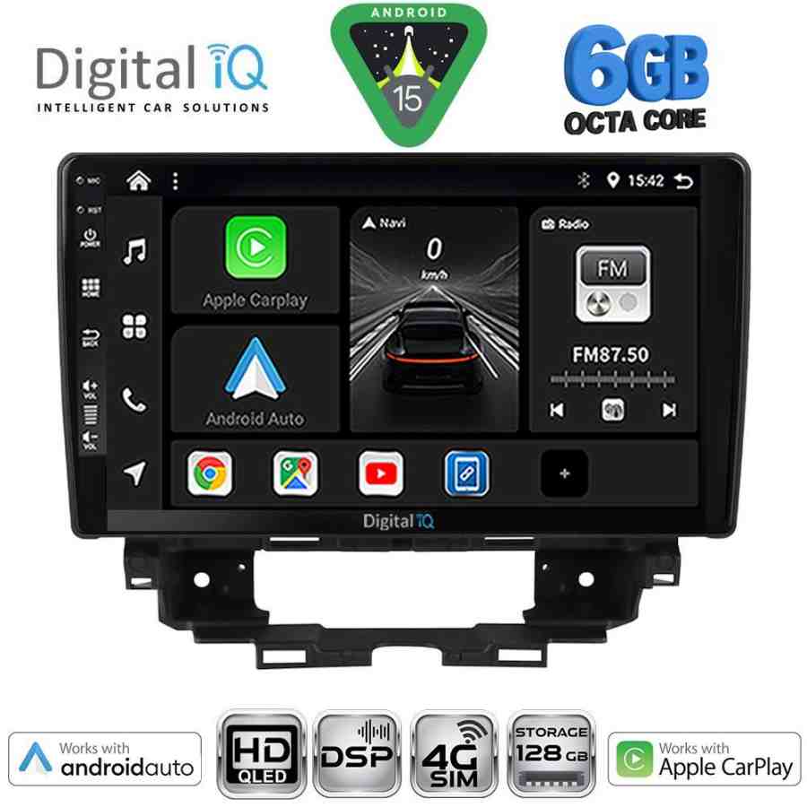 DIGITAL IQ BXF 17557_CPAA (10inc) MULTIMEDIA TABLET for RENAULT KANGOO mod. 2021+