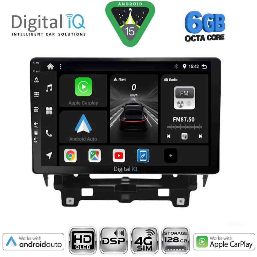 DIGITAL IQ BXF 17560_CPAA (10inc) MULTIMEDIA TABLET for RENAULT TRAFIC – NISSAN PRIMASTAR mod. 2021+